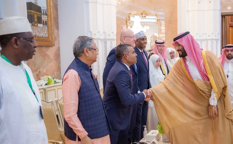 نيابة عن سيدي خادم الحرمين الشريفين.. سمو سيدي ولي العهد يقيم حفل الاستقبال السنوي لضيوف الرحمن. - صورة 4