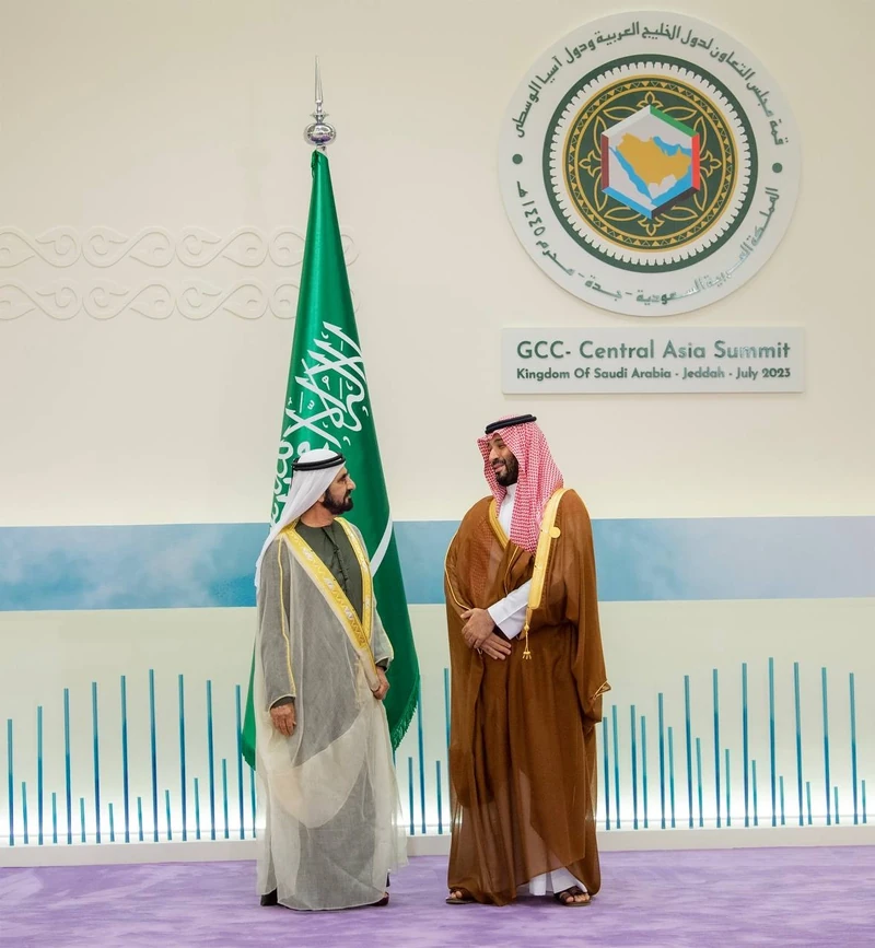 نيابة عن سيدي خادم الحرمين الشريفين.. سمو سيدي ولي العهد يستقبل قادة ورؤساء وفود دول مجلس التعاون. - صورة 7