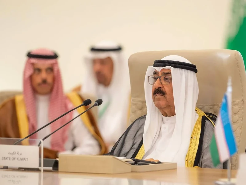 سمو سيدي ولي العهد يستقبل قادة الدول المشاركين في قمة دول مجلس التعاون لدول الخليج العربية ودول آسيا الوسطى - صورة 18