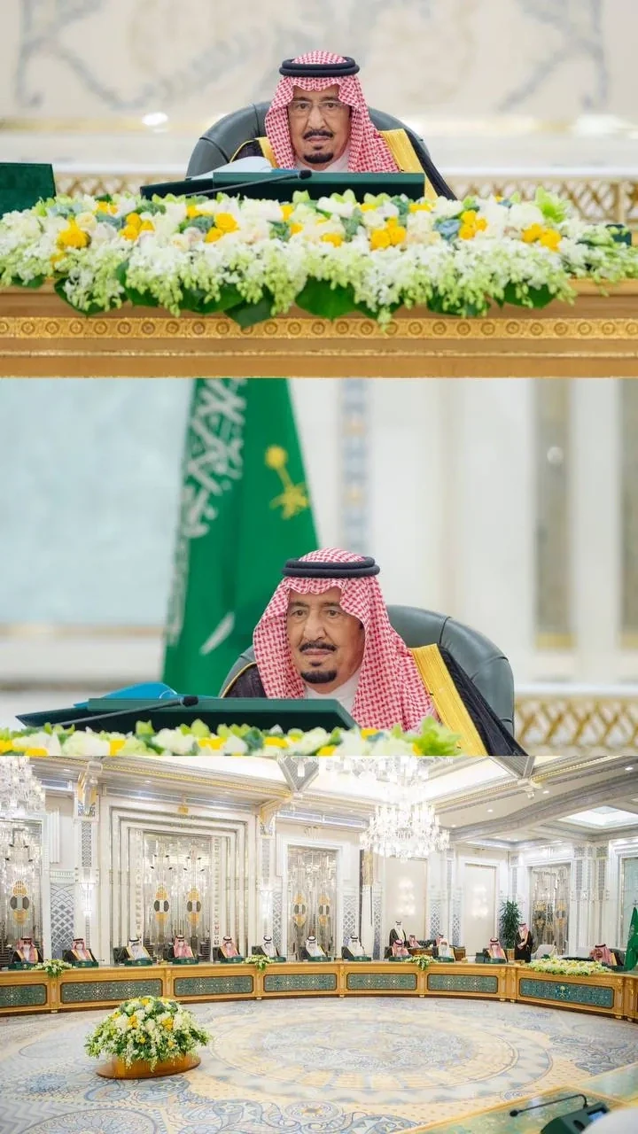سيدي خادم الحرمين الشريفين يرأس جلسة مجلس الوزراء - صورة 6