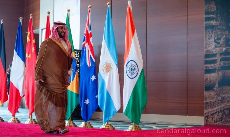دولة رئيس وزراء جمهورية الهند يستقبل سمو سيدي ولي العهد في قمة العشرين - صورة 2