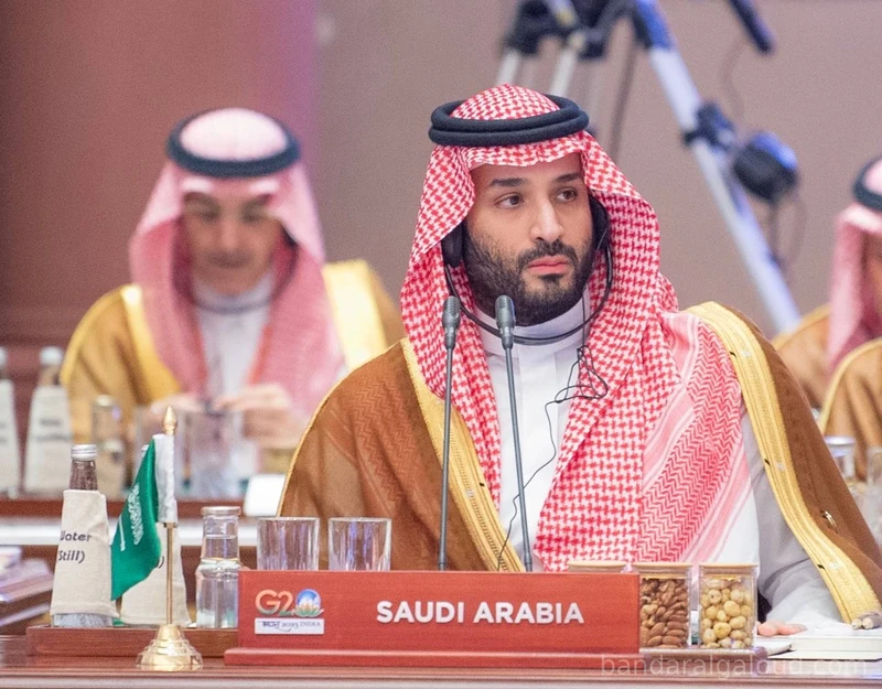 دولة رئيس وزراء جمهورية الهند يستقبل سمو سيدي ولي العهد في قمة العشرين - صورة 6
