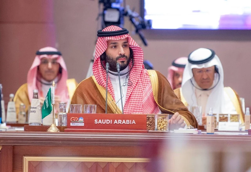 سمو سيدي ولي العهد يرأس وفد المملكة في قمة مجموعة العشرين بنيودلهي - صورة 3