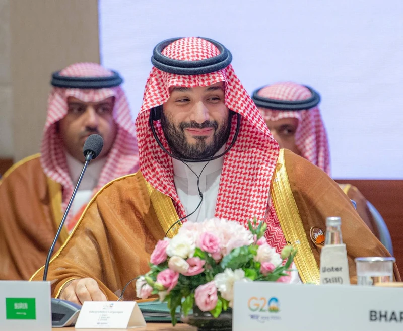 مشاركة سمو سيدي ولي العهد في اجتماع "الممر الاقتصادي" والشراكة من أجل البنية التحتية العالمية والاستثمار بنيودلهي. - صورة 9