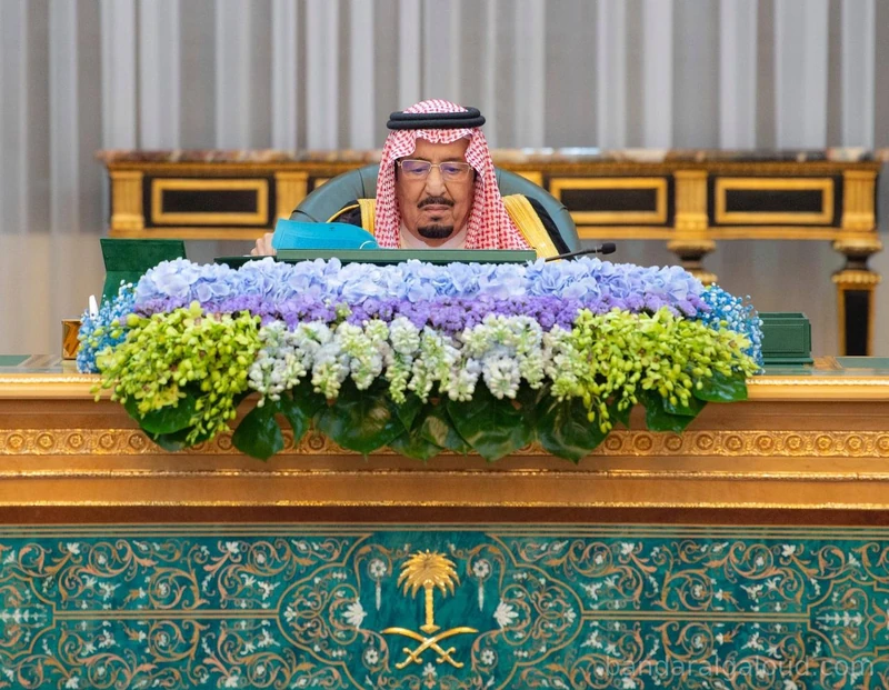 سيدي خادم الحرمين الشريفين يرأس جلسة مجلس الوزراء - صورة 5