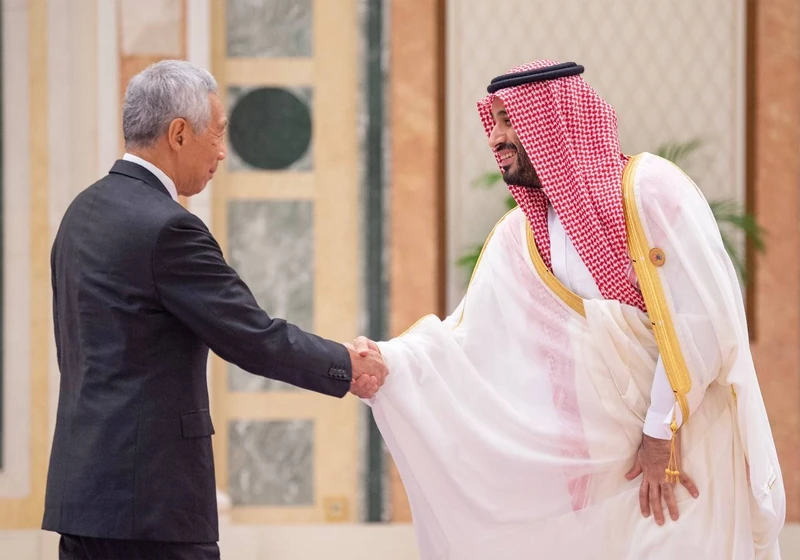 سمو سيدي ولي العهد يستقبل قادة ورؤساء وفود قمة الرياض بين الخليج ورابطة الآسيان - صورة 4