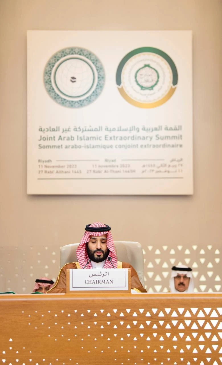 سمو سيدي ولي العهد يرأس القمة العربية الإسلامية المشتركة بالرياض نيابة عن سيدي خادم الحرمين الشريفين - صورة 3
