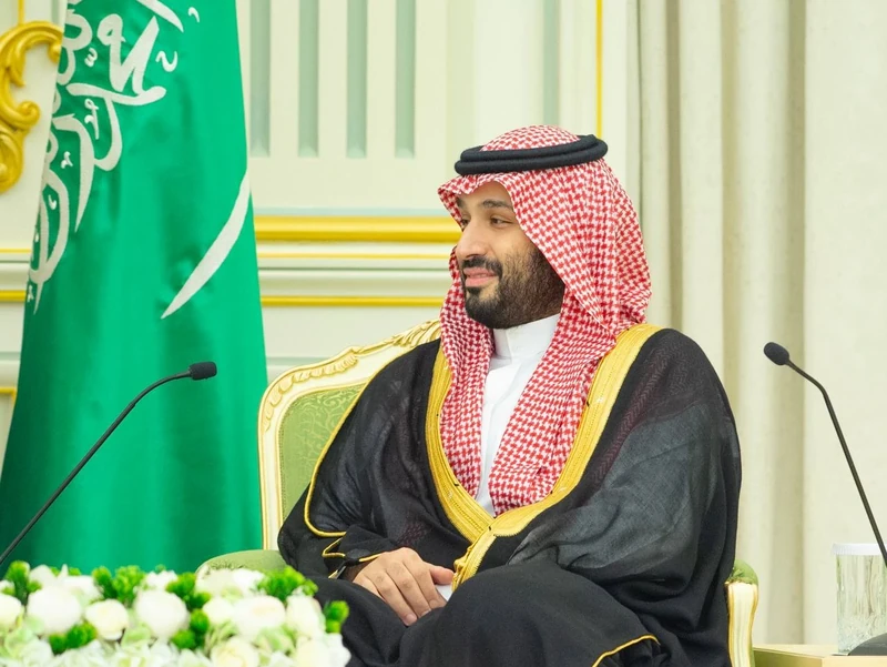 سمو سيدي ولي العهد يستقبل في قصر اليمامة بالرياض فخامة الرئيس فلاديمير بوتين رئيس روسيا الاتحادية - صورة 3