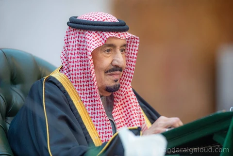 سيدي خادم الحرمين الشريفين يرأس جلسة مجلس الوزراء