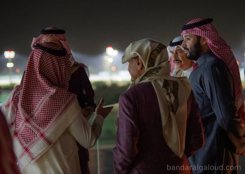 سمو سيدي ولي العهد يشرف حفل سباق "كأس السعودية" تحت رعاية سيدي خادم الحرمين الشريفين
