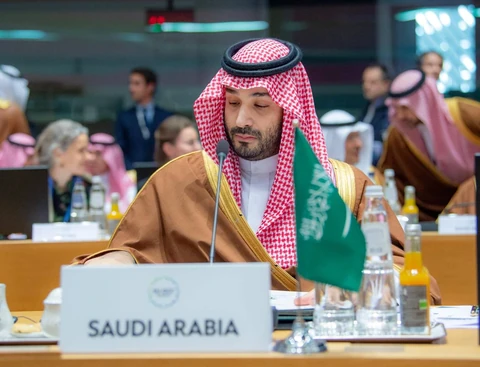 سمو سيدي ولي العهد يرأس وفد المملكة في القمة الخليجية الأوروبية ببروكسل