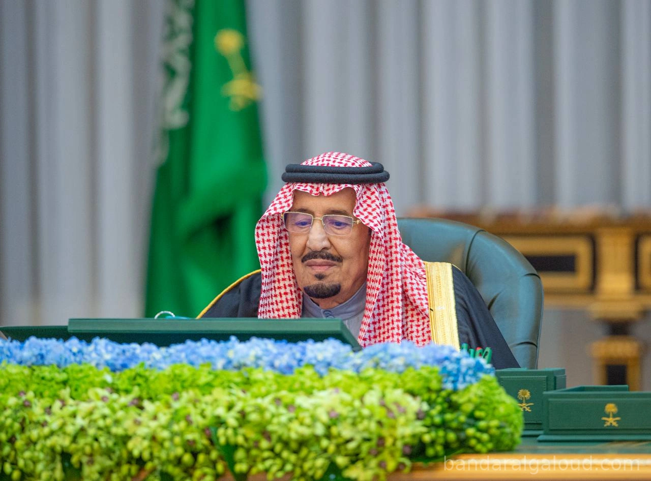سيدي خادم الحرمين الشريفين يرأس جلسة مجلس الوزراء - صورة 1
