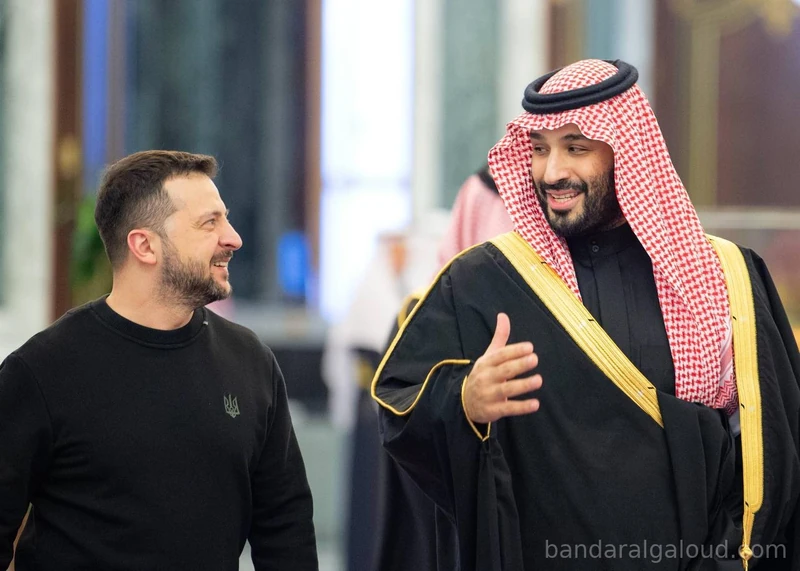 سمو سيدي ولي العهد يستقبل فخامة رئيس جمهورية أوكرانيا - صورة 3