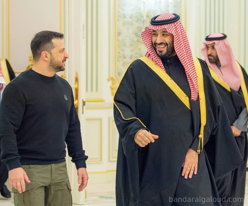 سمو سيدي ولي العهد يستقبل فخامة رئيس جمهورية أوكرانيا - صورة 4