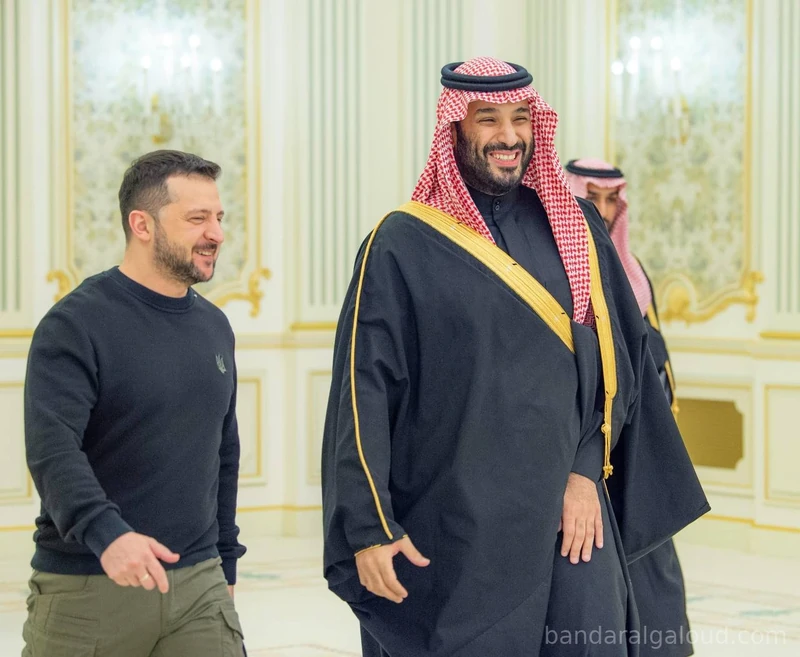 سمو سيدي ولي العهد يستقبل فخامة رئيس جمهورية أوكرانيا - صورة 5