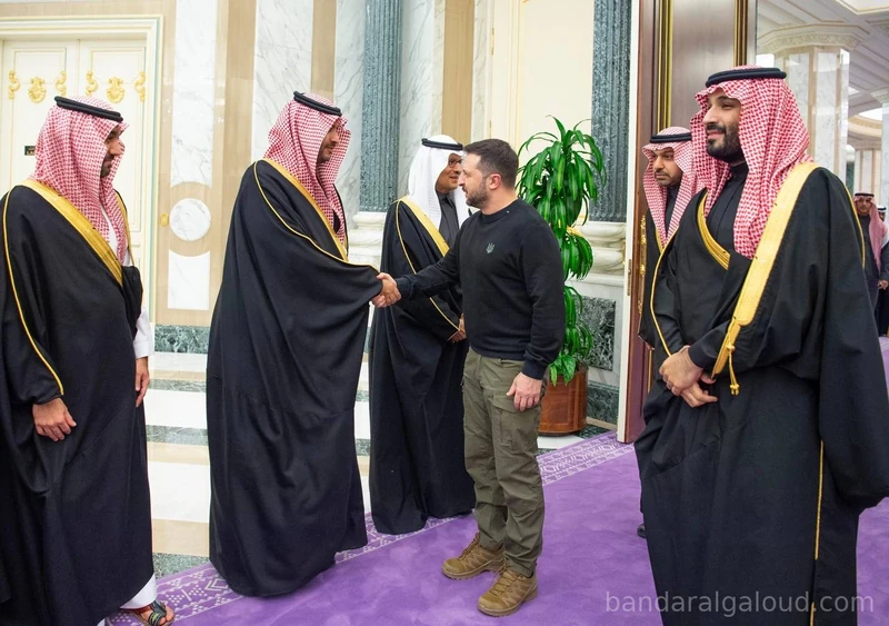 سمو سيدي ولي العهد يستقبل فخامة رئيس جمهورية أوكرانيا - صورة 10