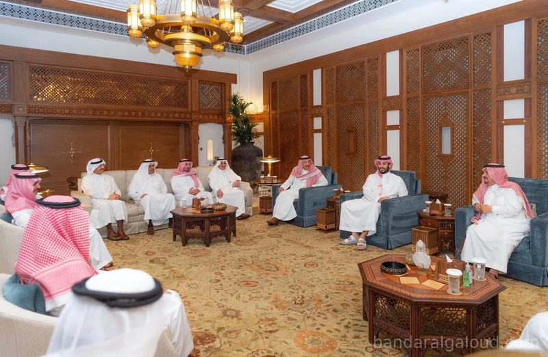سمو سيدي ولي العهد يستقبل أصحاب السمو أمراء المناطق - صورة 2