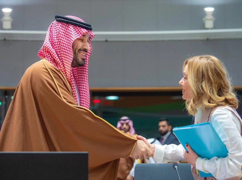 سمو سيدي ولي العهد يرأس وفد المملكة في القمة الخليجية الأوروبية ببروكسل - صورة 2