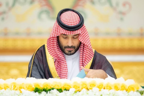 سمو سيدي ولي العهد يرأس جلسة مجلس الوزراء بالرياض