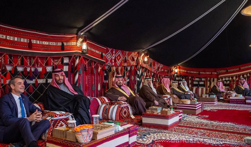 سمو سيدي ولي العهد يستقبل رئيس وزراء اليونان في العلا - صورة 5