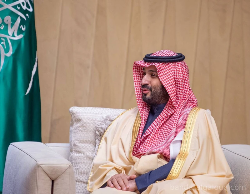 سمو سيدي ولي العهد يستقبل رئيس الجمهورية العربية السورية - صورة 5