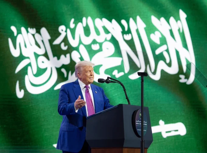 سمو سيدي ولي العهد وفخامة الرئيس الأمريكي يشاركان في منتدى الاستثمار السعودي الأمريكي - صورة 4