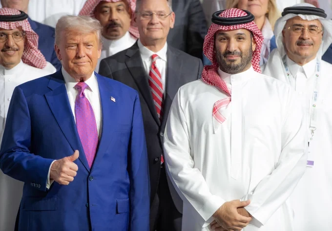 سمو سيدي ولي العهد وفخامة الرئيس الأمريكي يشاركان في منتدى الاستثمار السعودي الأمريكي - صورة 5
