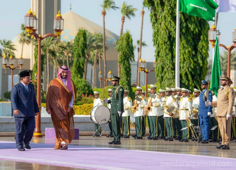 سمو سيدي ولي العهد يستقبل في قصر السلام بجدة، رئيس جمهورية إندونيسيا، ويقيم مراسم استقبال رسمية لفخامته - صورة 3