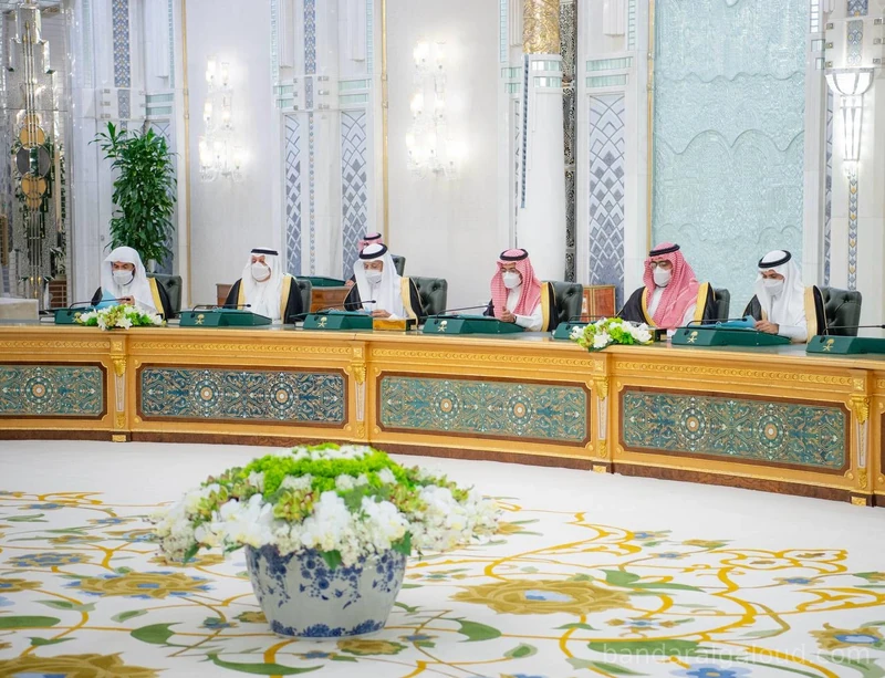 سيدي خادم الحرمين الشريفين يرأس جلسة مجلس الوزراء بجدة - صورة 7