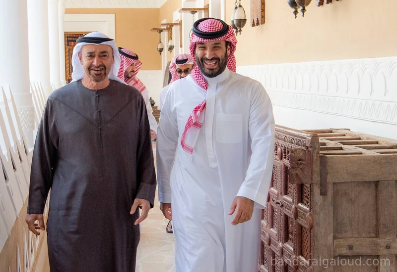 سمو سيدي ولي العهد يستقبل سمو رئيس دولة الإمارات العربية المتحدة، ويستعرضان العلاقات الأخوية بين البلدين - صورة 2
