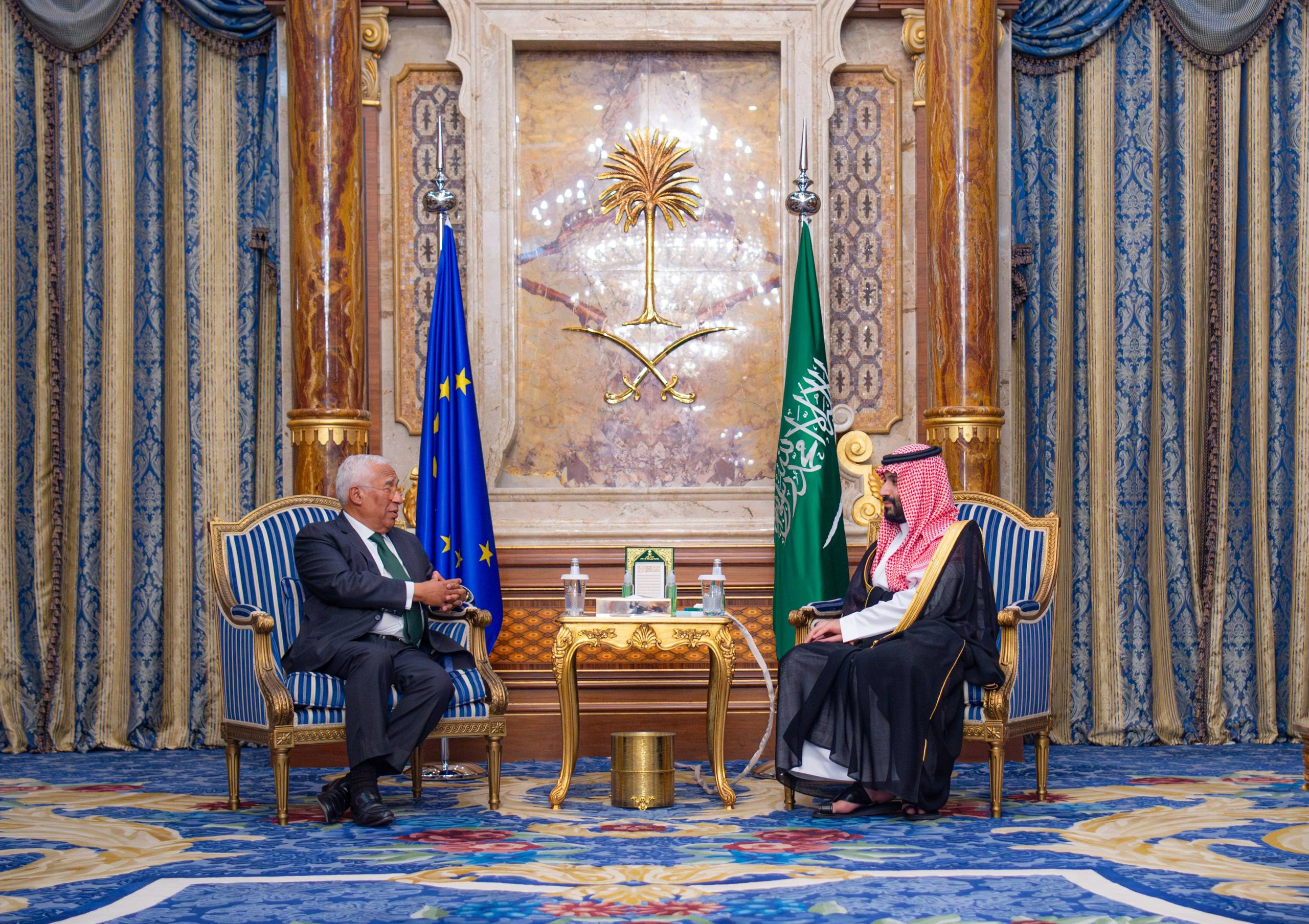 سمو سيدي ولي العهد يلتقي رئيس المجلس الأوروبي - صورة 1