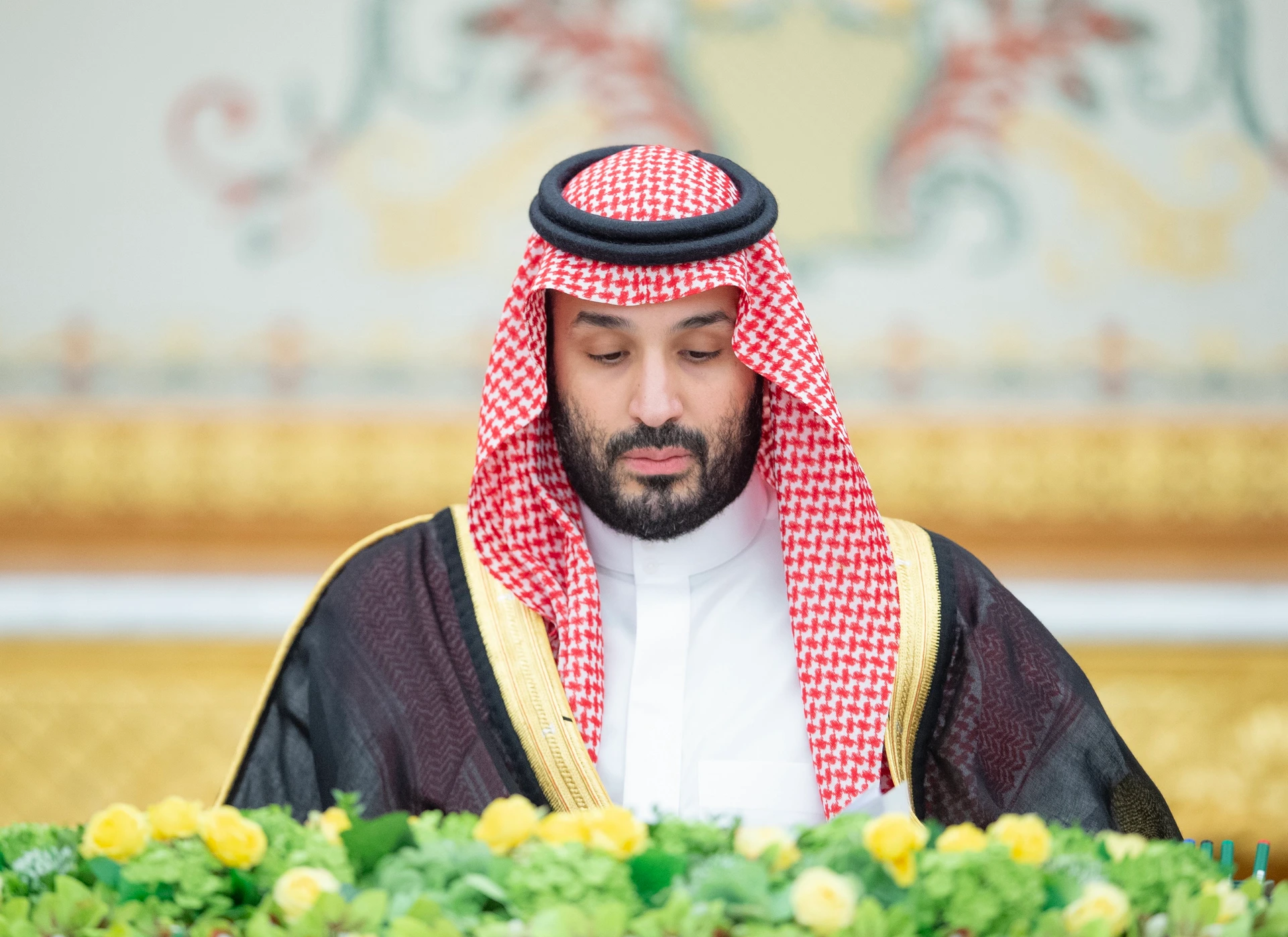 سمو سيدي ولي العهد يرأس جلسة مجلس الوزراء في الرياض. - صورة 1