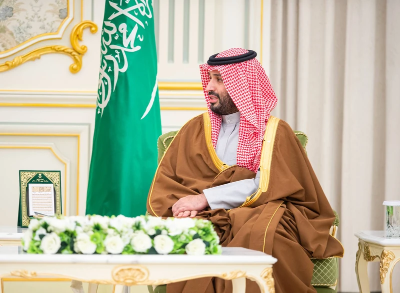 سمو سيدي ولي العهد يستقبل المستشار الألماني في الرياض - صورة 4