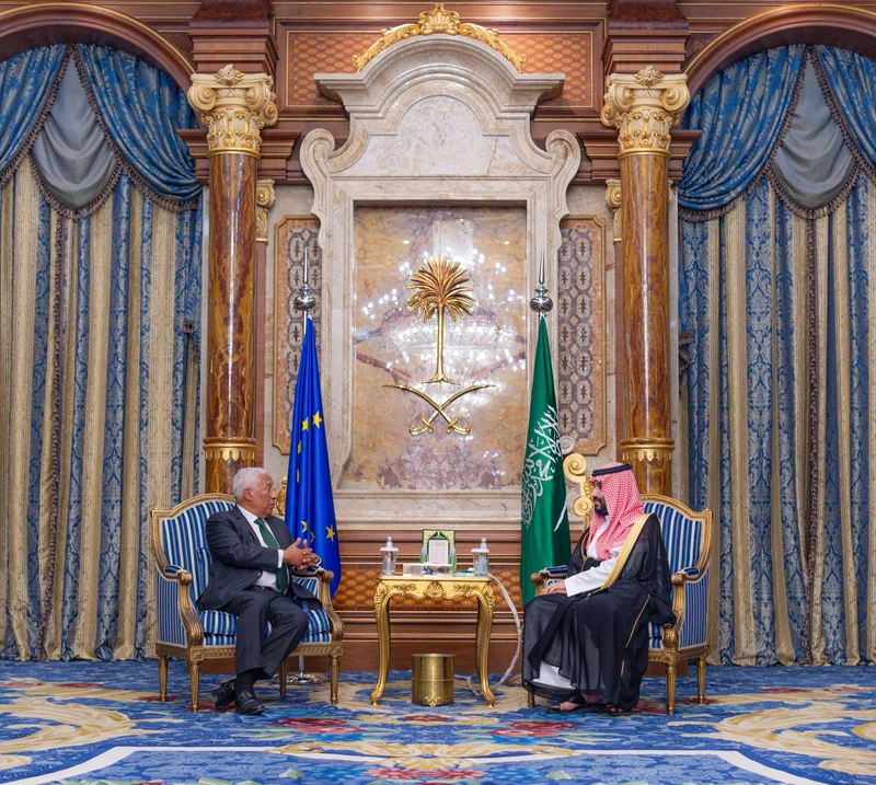 سمو سيدي ولي العهد يلتقي رئيس المجلس الأوروبي - صورة 2