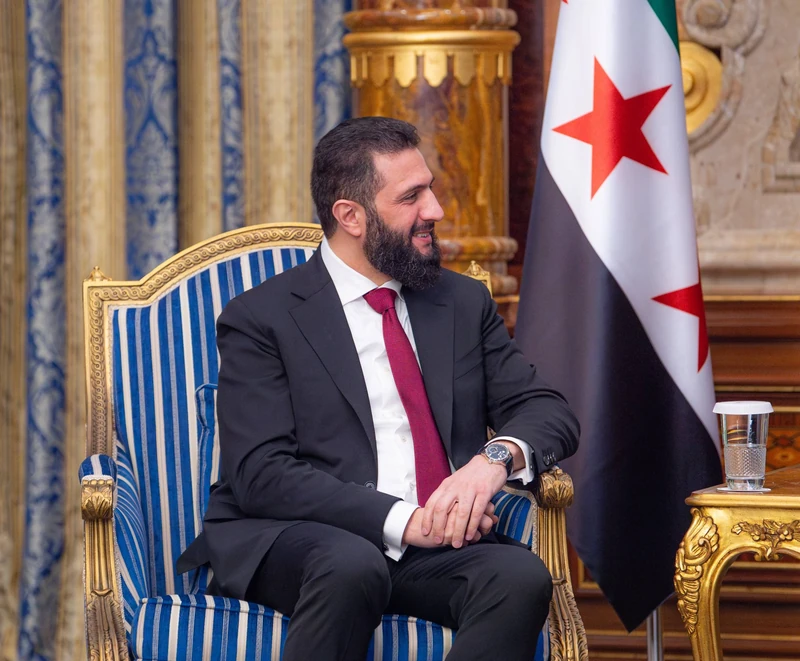 سمو سيدي ولي العهد يلتقي رئيس الجمهورية العربية السورية - صورة 4