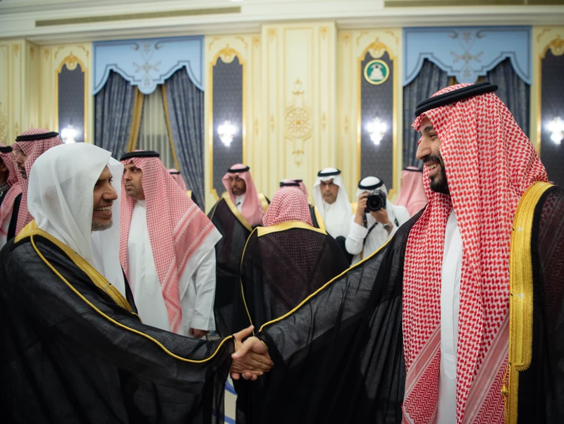 سمو سيدي ولي العهد يستقبل أصحاب السمو والفضيلة والمعالي وجمعاً من المواطنين في جدة. - صورة 9