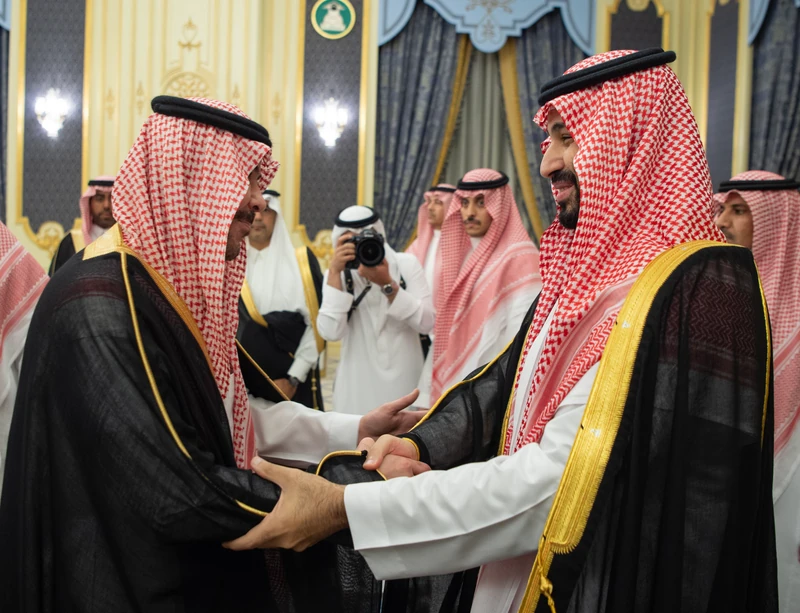 سمو سيدي ولي العهد يستقبل أصحاب السمو والفضيلة والمعالي وجمعاً من المواطنين في جدة. - صورة 11