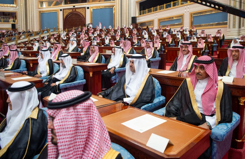 سمو سيدي ولي العهد يفتتح أعمال السنة الثالثة من الدورة التاسعة لمجلس الشورى. - صورة 9